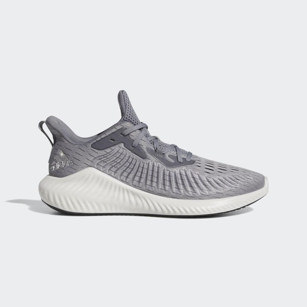 Adidasi Alergare Adidas Alphabounce+ Dama Romania - Gri/Argintii Metal/Gri EF1229